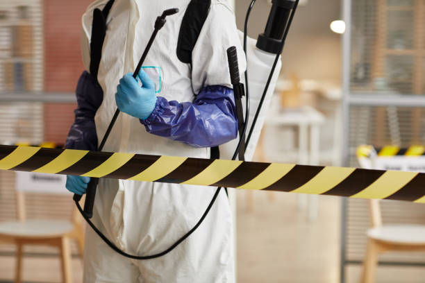 Professional Blood Cleanup technician working in Rancho Cucamonga, CA